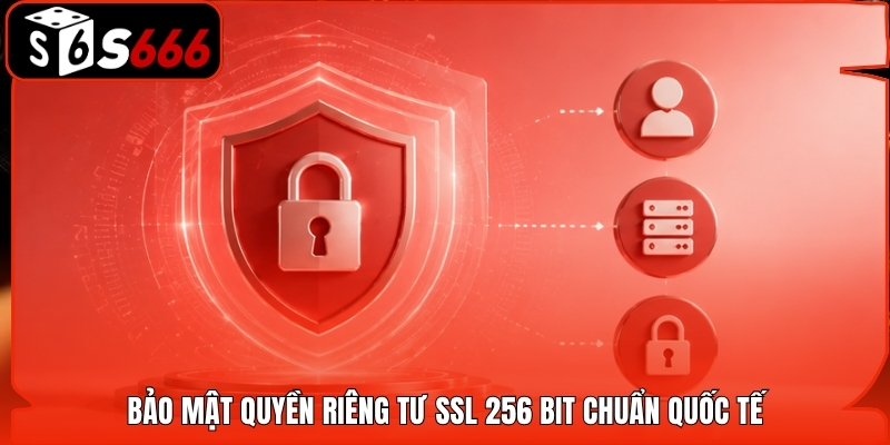 Bảo mật quyền riêng tư SSL 256 bit chuẩn quốc tế
