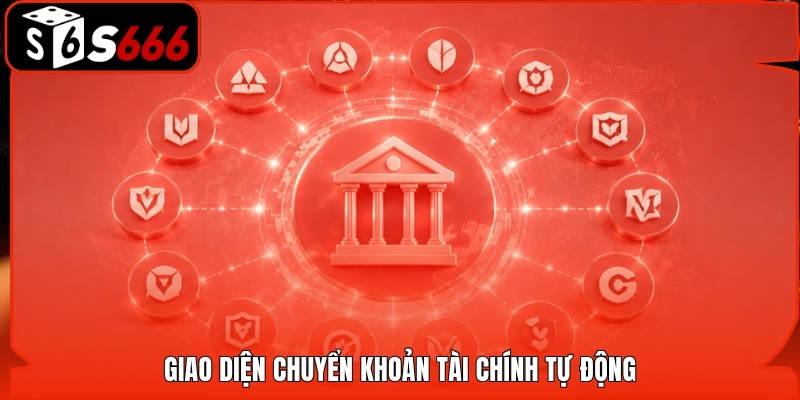 Giao diện chuyển khoản tài chính tự động